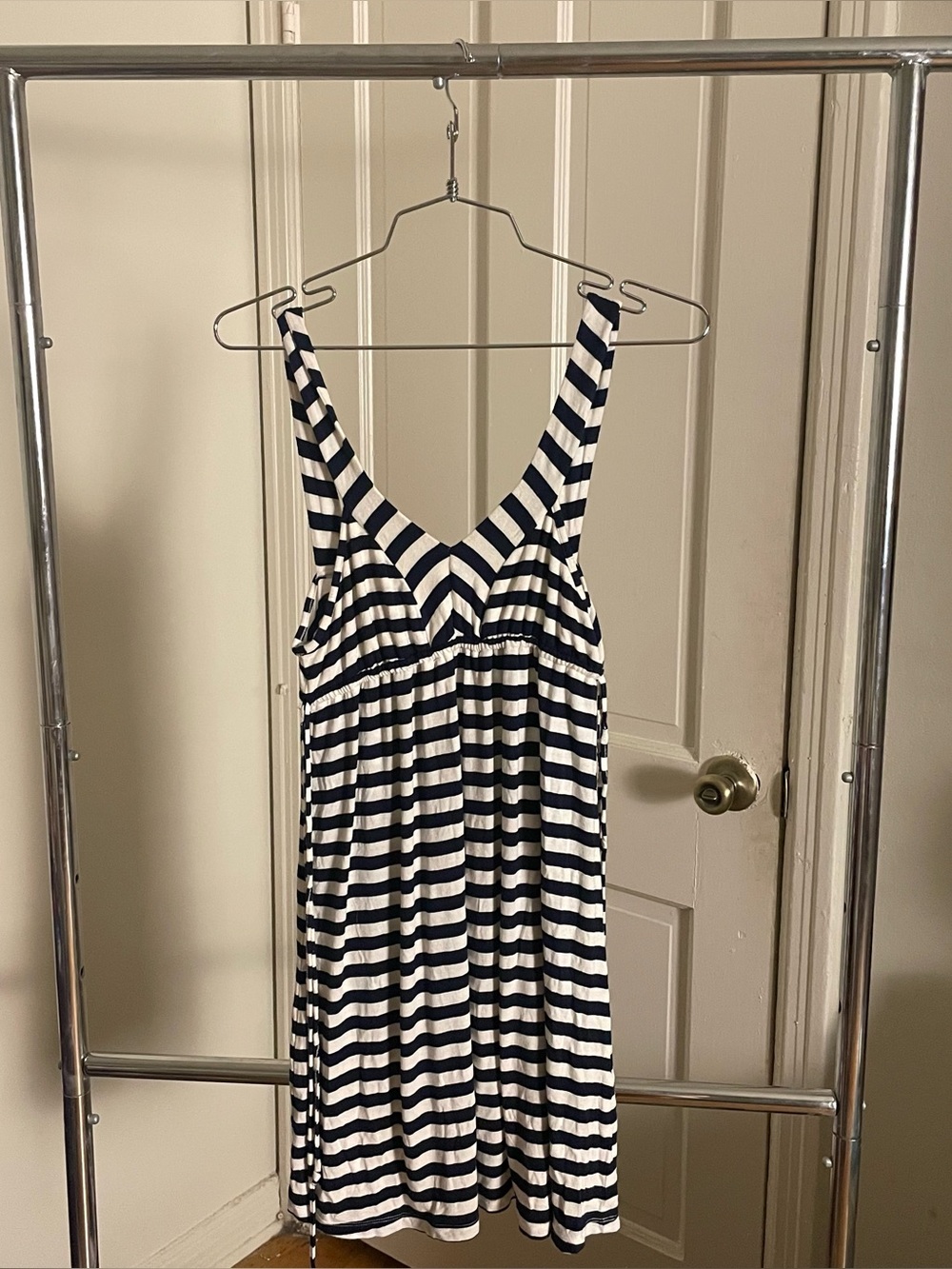 GUESS navy striped sundress